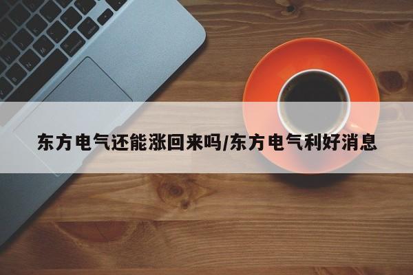 东方电气还能涨回来吗/东方电气利好消息